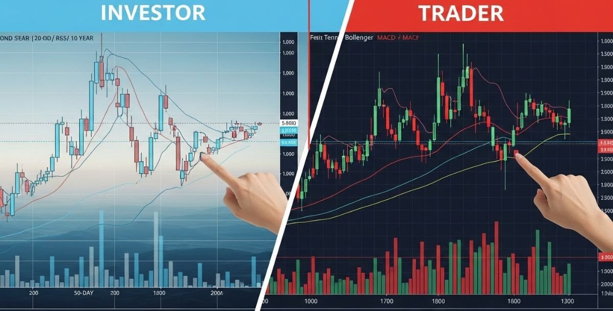 How to read stock charts and graphs in an easy way, in simple terms, with examples and tips for beginner chart analysis.