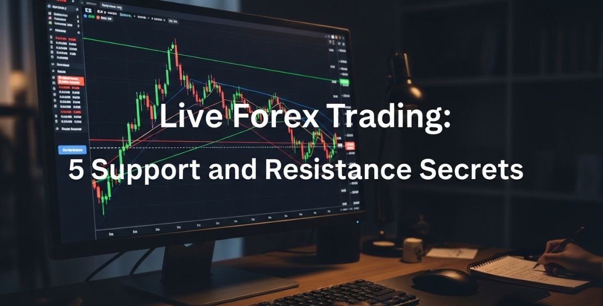 Live Forex Trading: 5 Support and Resistance Secrets