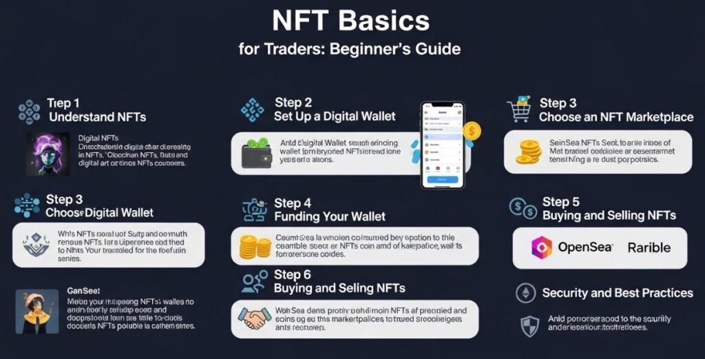 NFT How to Guide on Trading: NFTs Step-by-Step Beginners Guide.